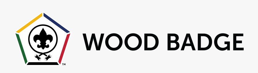 New Wood Badge Logo, Transparent Clipart
