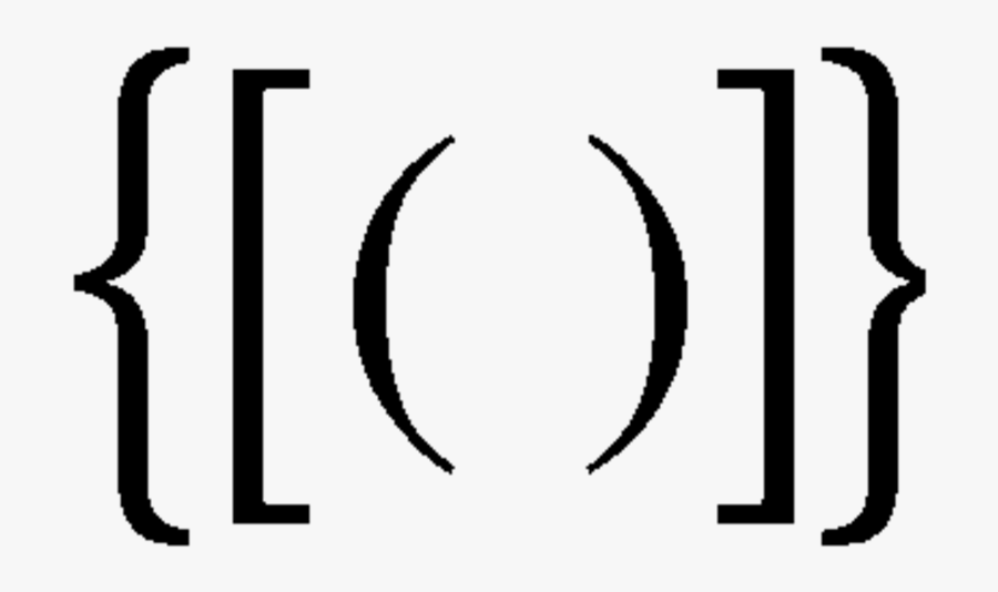 Math Symbols Brackets, Transparent Clipart