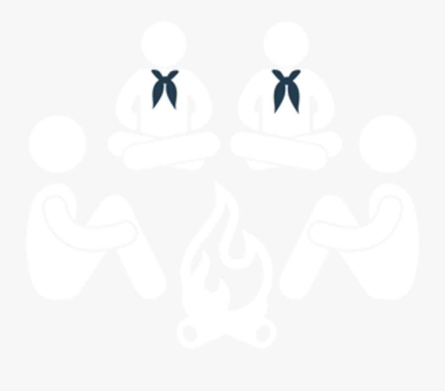 Site Des Éclaireurs - Silhouette, Transparent Clipart