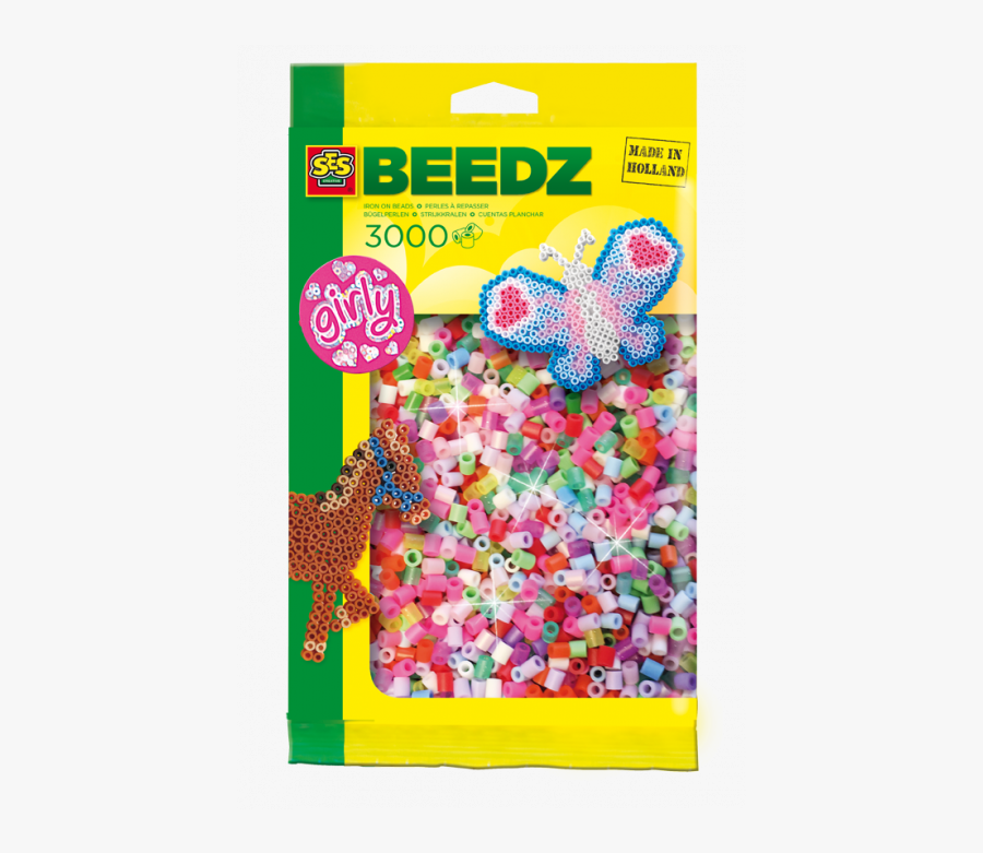 Clip Art Ses Iron On Pcs - Ses Creative 777 Iron-on Beads 3000 Pcs Girly, Transparent Clipart