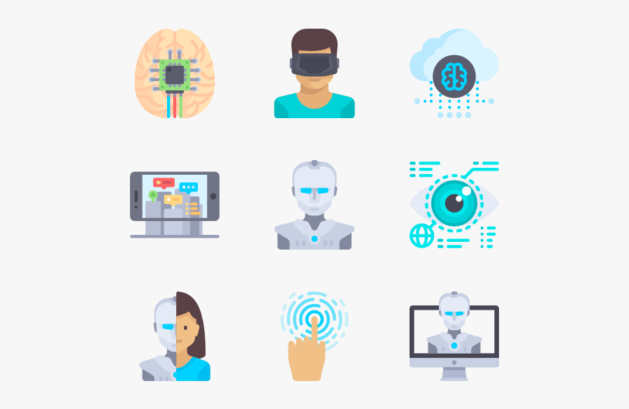 Futuristic Vector Information Technology, Transparent Clipart