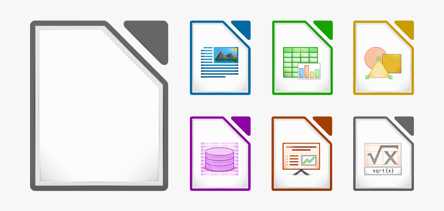 Libreoffice Calc, Transparent Clipart