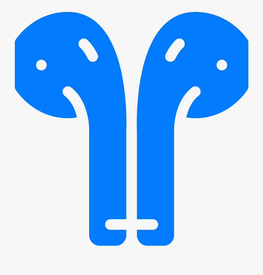 Computer Icons Headphones Airpods Clip Art - Airpods Png Icon, Transparent Clipart