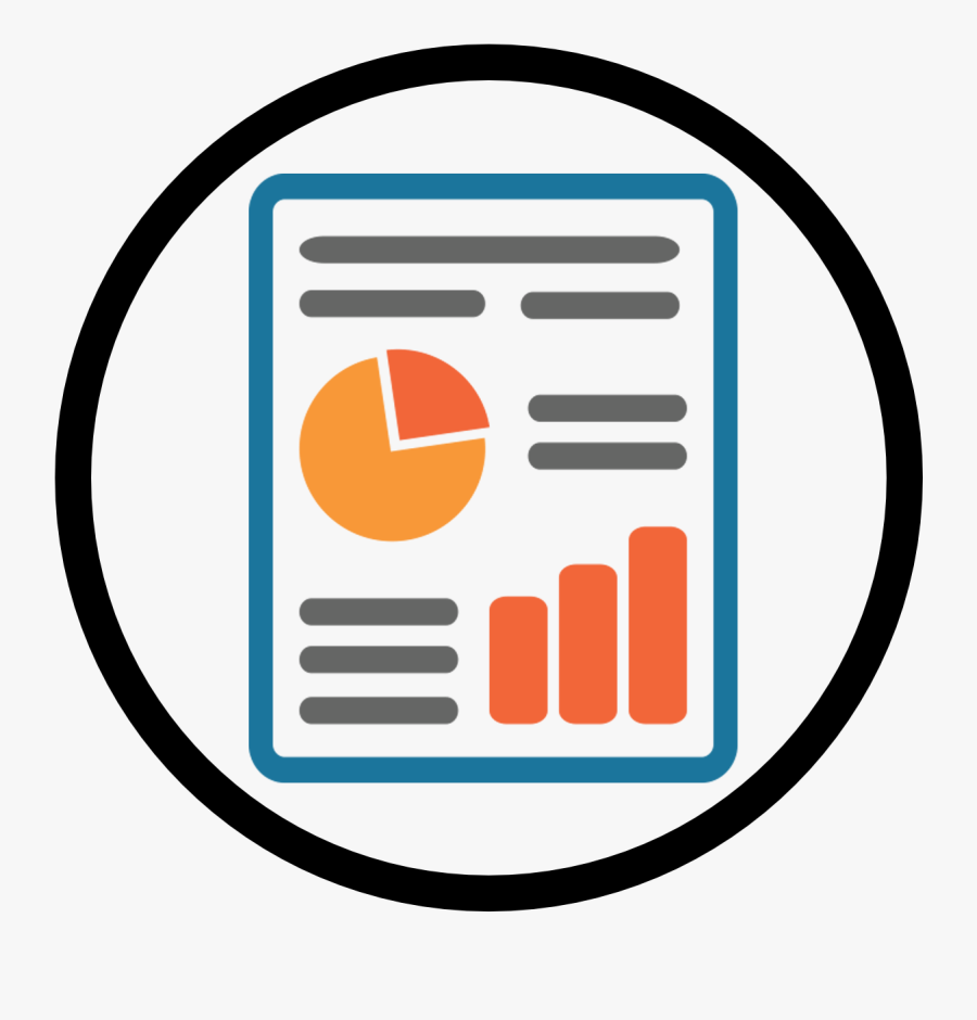 Real Time Report Icon, Transparent Clipart