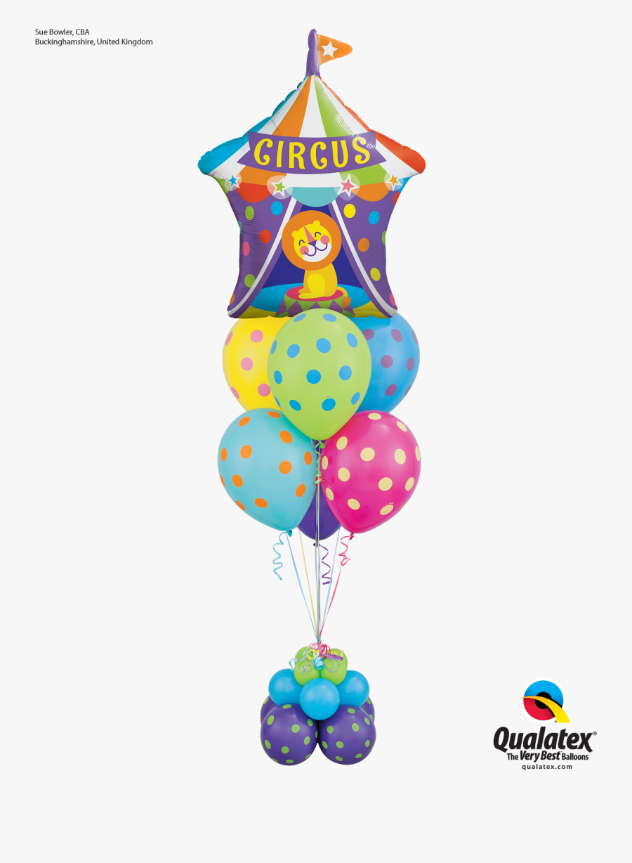 Circus Balloons, Transparent Clipart