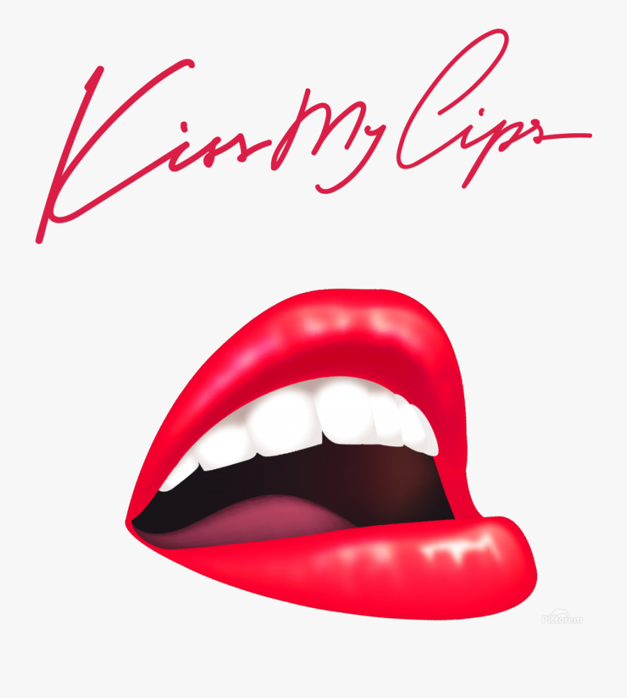 Kiss70a Print - Lip With Finger Png, Transparent Clipart