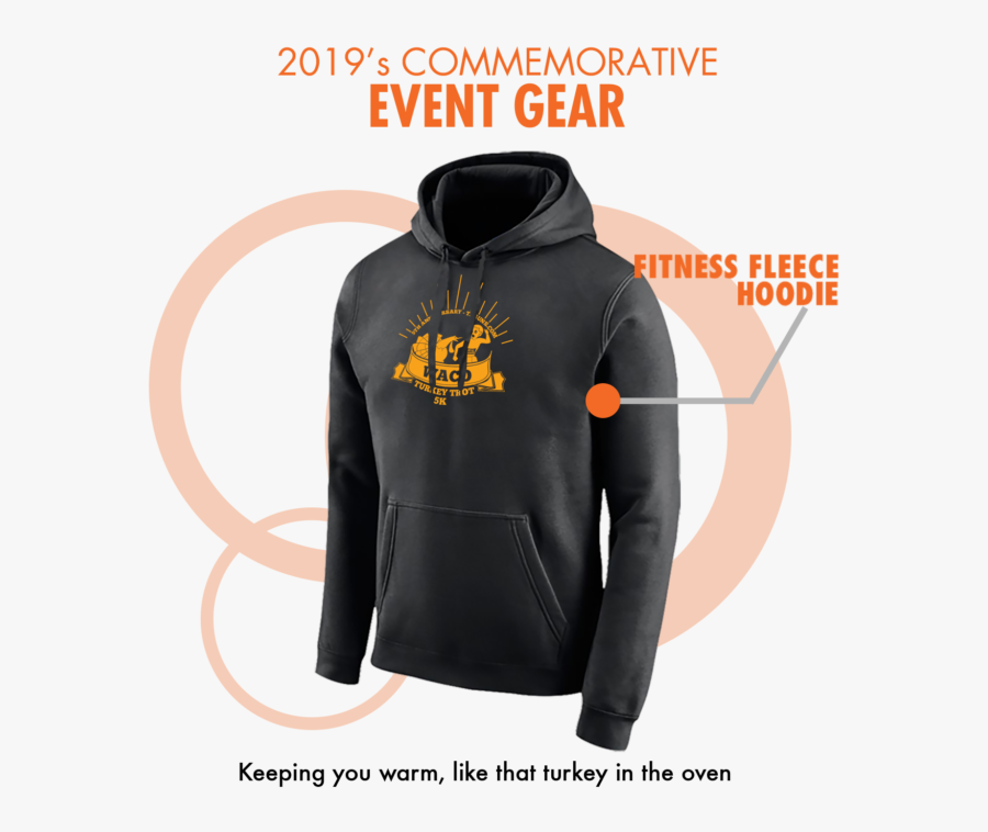 Waco Turkey Trot Black Nba Nike Hoodies , Free Transparent Clipart