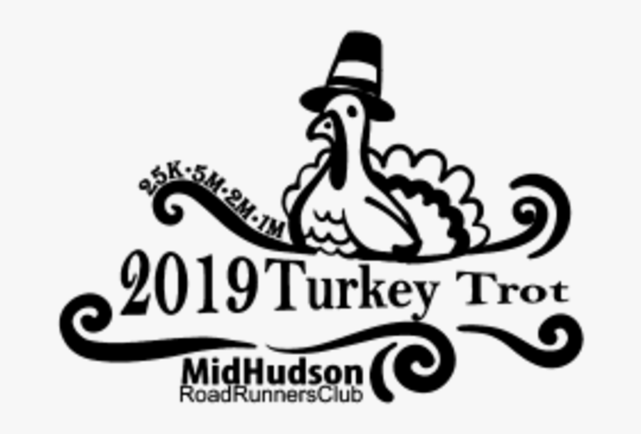Mid Hudson Road Runner"s Club Annual Turkey Trot - Graphic Design, Transparent Clipart