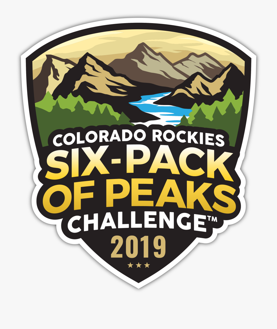 2019 Colorado Six-pack Of Peaks Challenge - Emblem, Transparent Clipart