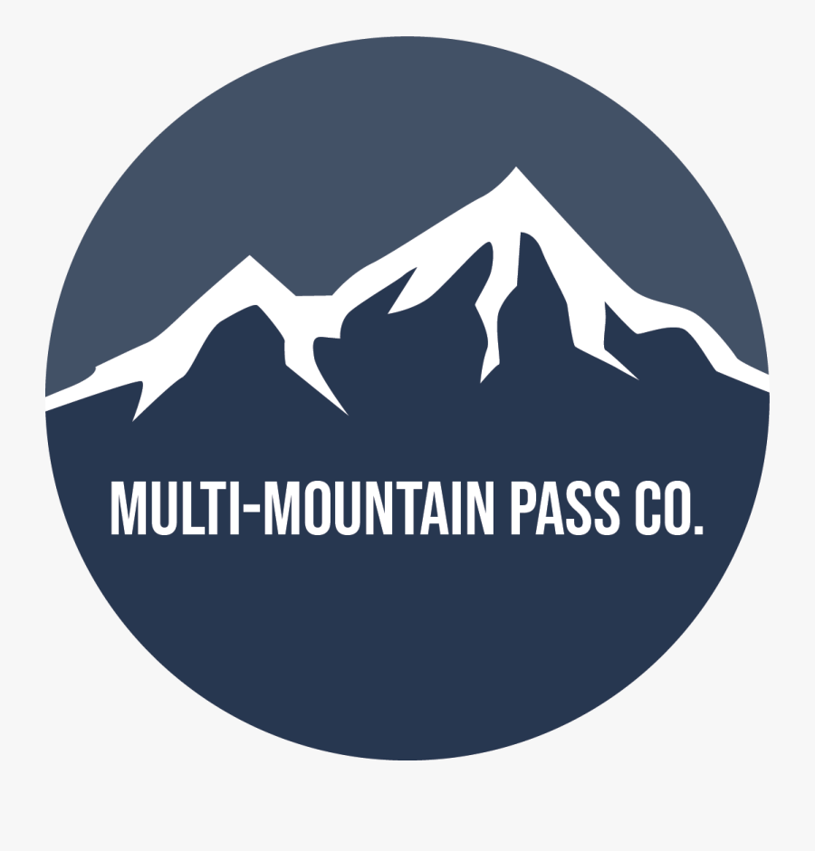 Multi Mountain Ski Passes - Mountain Pass, Transparent Clipart