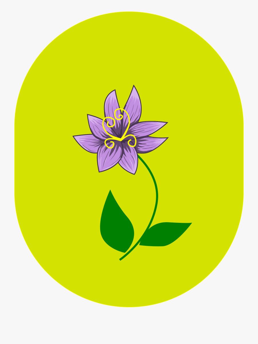 Violet Flower Clip Arts - Clip Art, Transparent Clipart