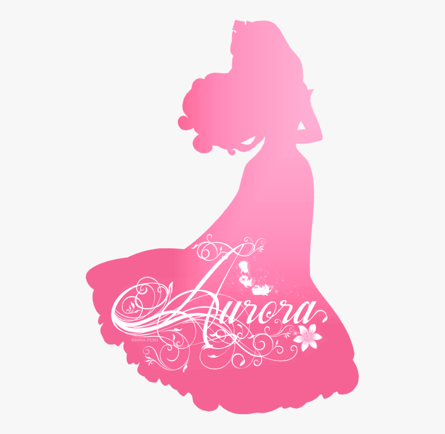 Disney Princess Silhouette Aurora, Transparent Clipart