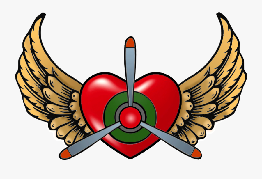 Heartwing Jacket Emblem - Pink Angel Wings Clip Art, Transparent Clipart