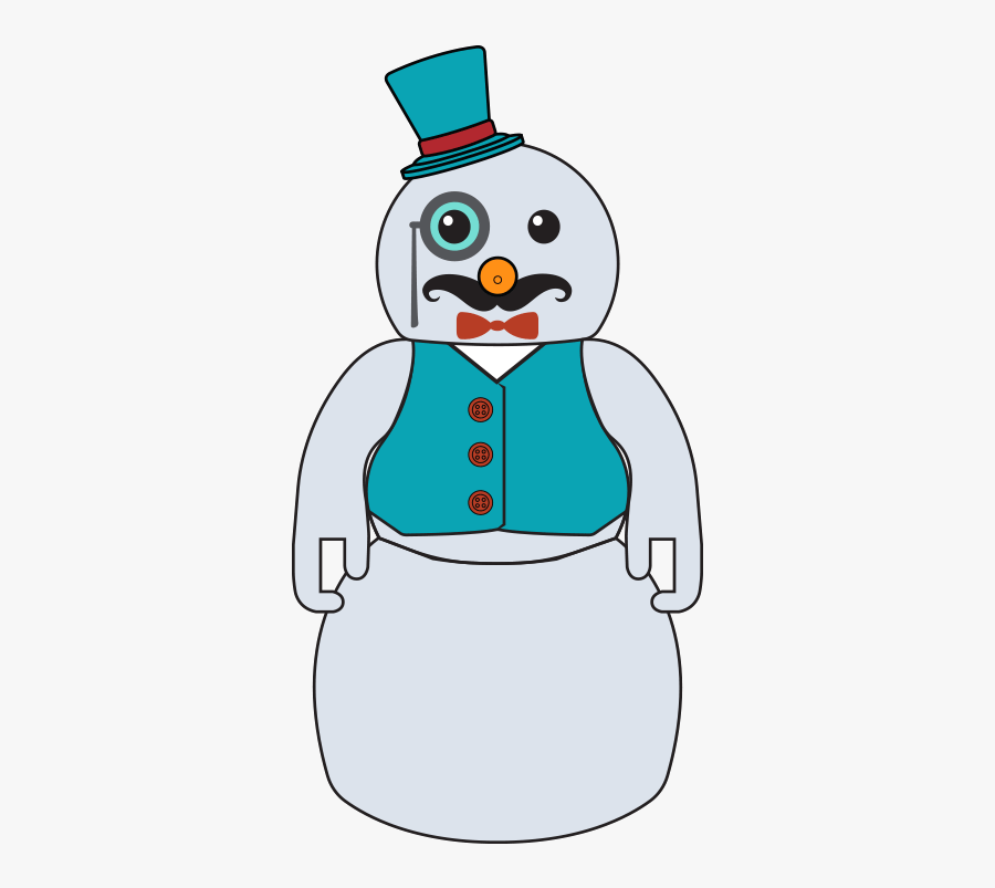 Snow Man On Roblox, Transparent Clipart