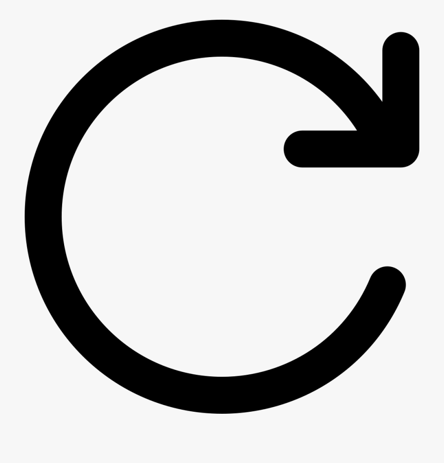 Clockwise Rotating Circular Arrow Comments - Circle, Transparent Clipart