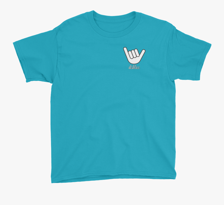 Tshirt Blue Green, Transparent Clipart