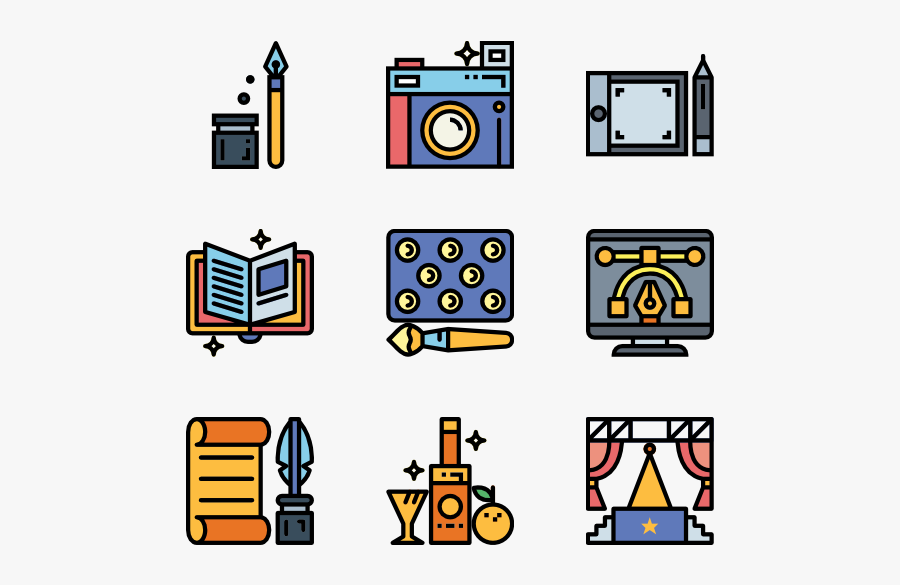 Fine Arts, Transparent Clipart