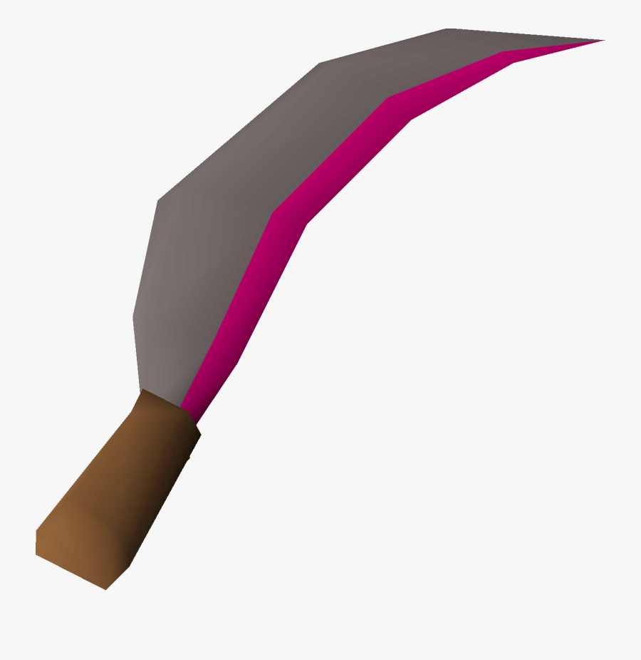 Old School Runescape Wiki - Red Topaz Machete Osrs, Transparent Clipart