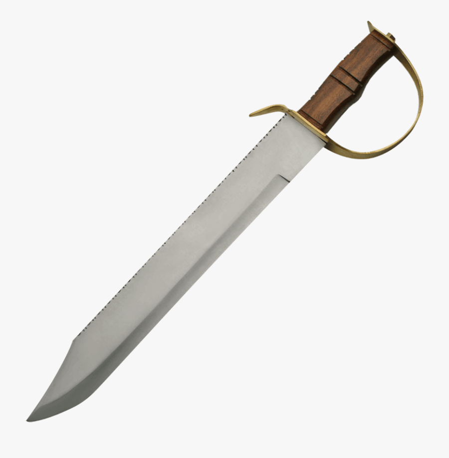 Filework Bowie Knife - Sword, Transparent Clipart