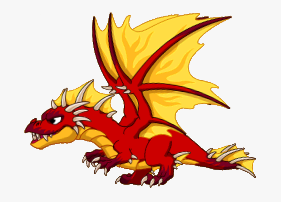 Firedragonelder - Dragonvale Solar Flare Dragon, Transparent Clipart