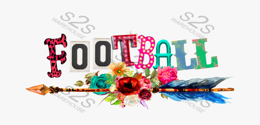 Football Arrow - Graphic Design, Transparent Clipart