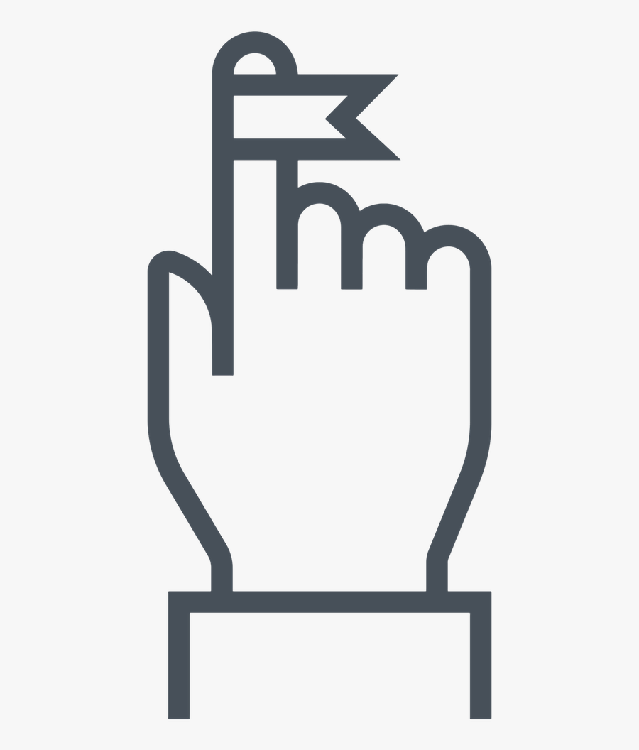 Middle Finger Icon Png, Transparent Clipart