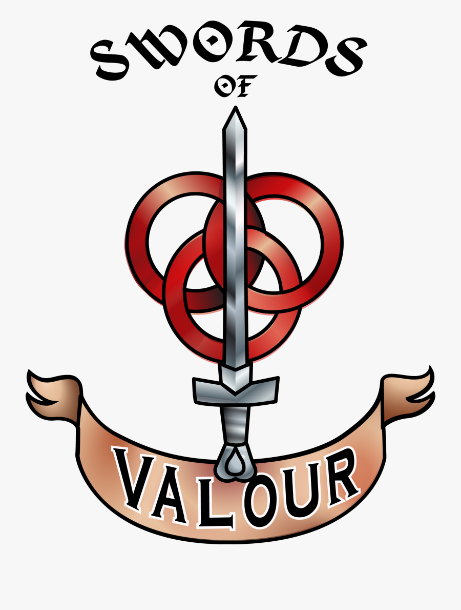 Swords Of Valour Logo - Valour, Transparent Clipart