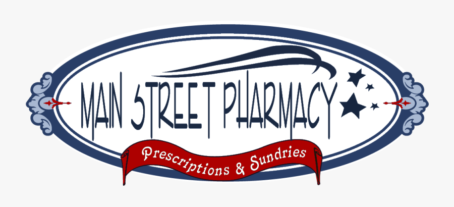 Main Street Pharmacy - Calligraphy, Transparent Clipart