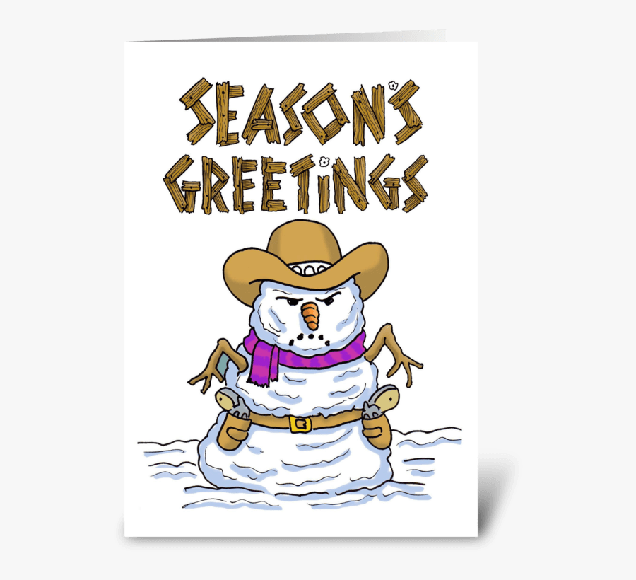 Smile When You Say That Greeting Card - Cartoon, Transparent Clipart