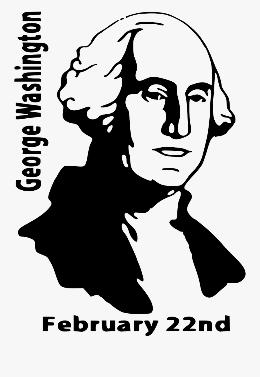 Washington George President Free Picture - George Washington Black And White Clipart, Transparent Clipart