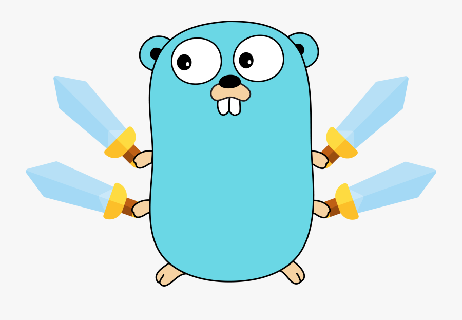 Golang Logo Transparent Background, Transparent Clipart