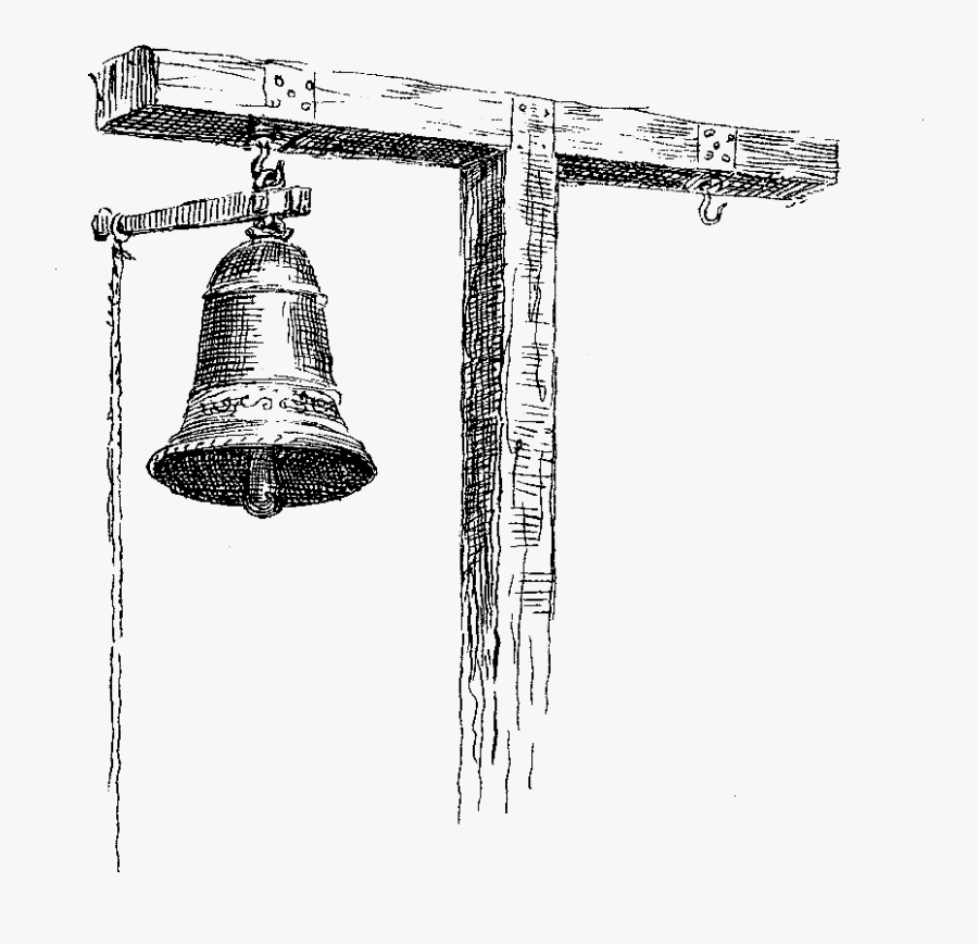 Bell Image Vintage Illustration - Church Bell, Transparent Clipart