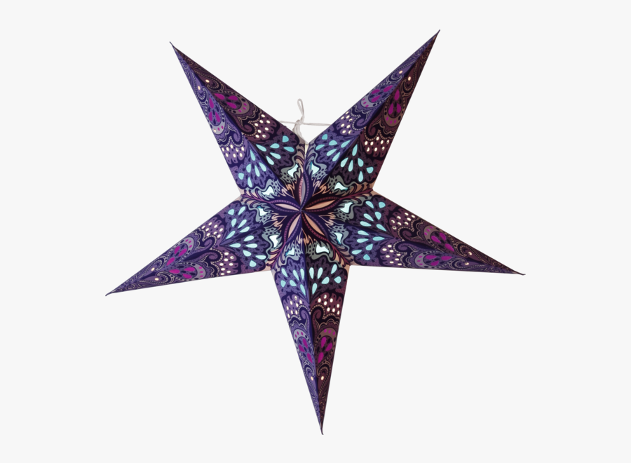 Paper Star Bright - Новый Год В Стиле Лофт, Transparent Clipart