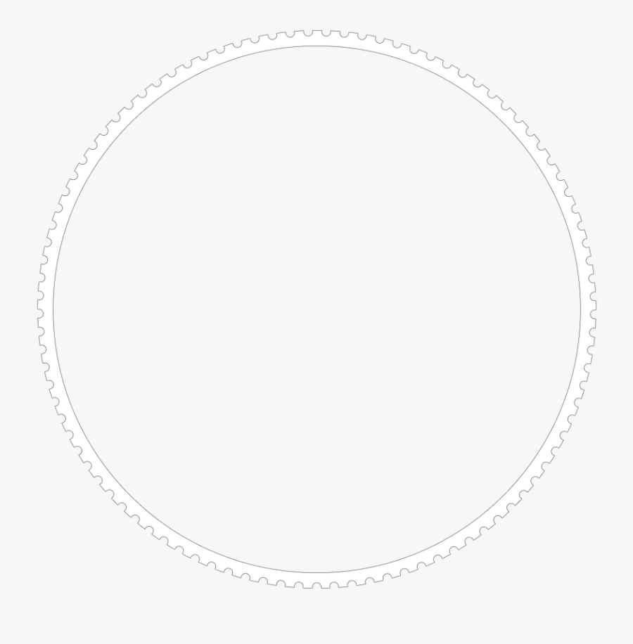 Round Stamp Stamp Border Stamp Free Picture - Round Badge White Transparent, Transparent Clipart