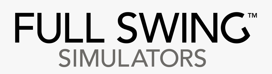 Full Swing Golf - Full Swing Simulators Logo, Transparent Clipart