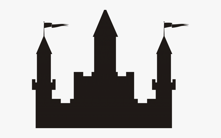 Castle Clipart Black And White, Transparent Clipart
