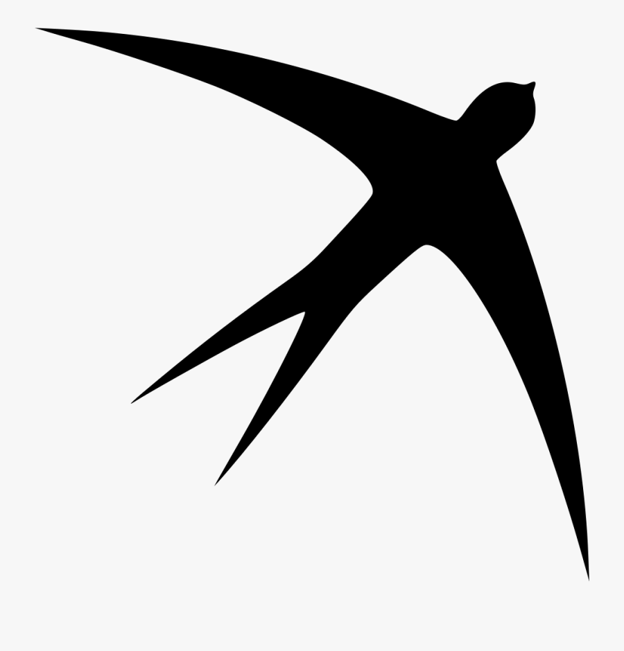 Swallow Martlet, Transparent Clipart