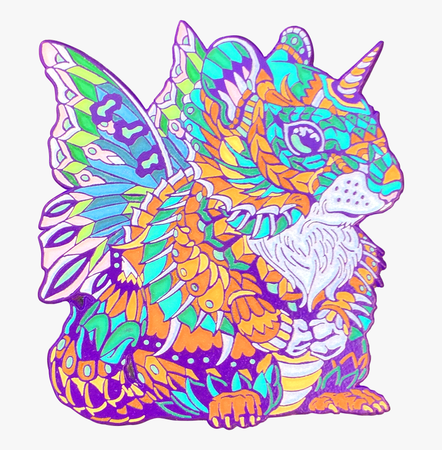 Autumn Chippy Pin - Illustration, Transparent Clipart