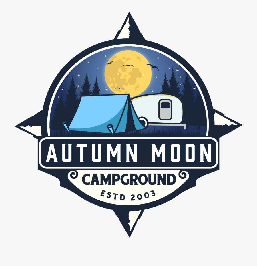 Autumn Moon Campground - Emblem, Transparent Clipart