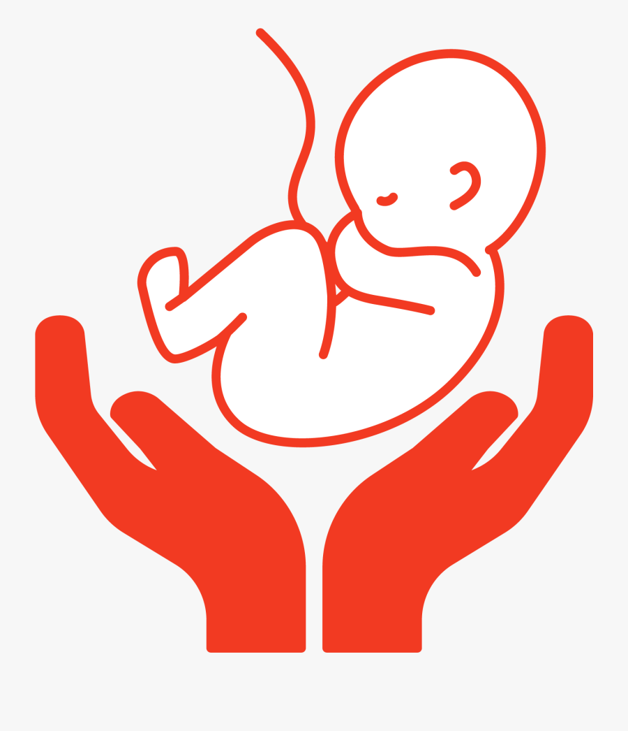 Baby With Umbilical Cord Cartoon, Transparent Clipart