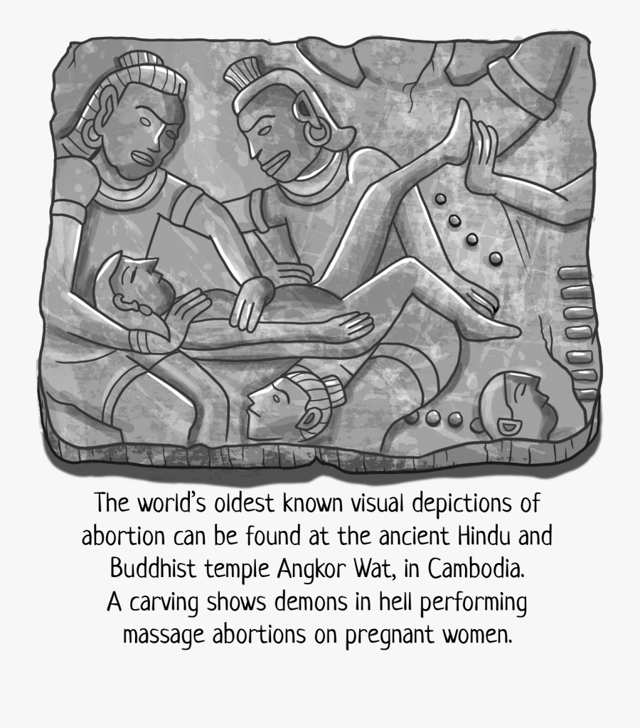 Angkor Wat Abortion Carvings, Transparent Clipart