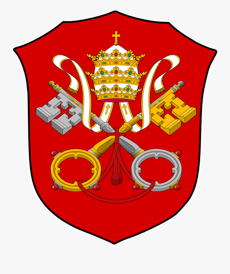 Papacy Coat Of Arms, Transparent Clipart