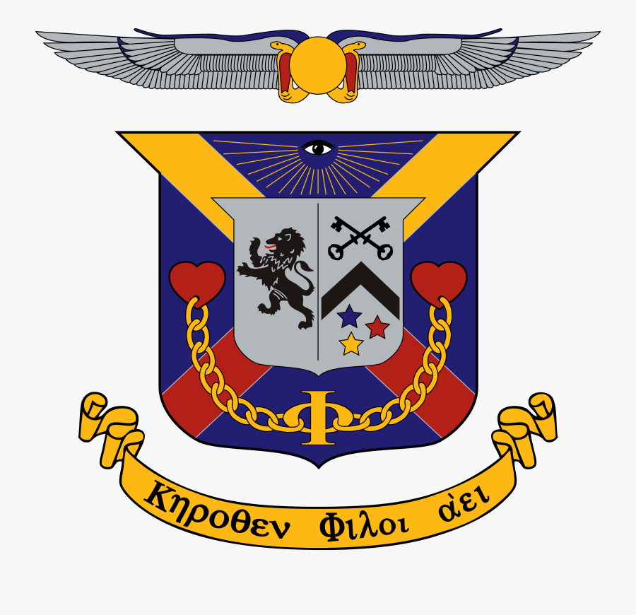 Delta Kappa Epsilon Coat Of Arms - Delta Kappa Epsilon Logo, Transparent Clipart