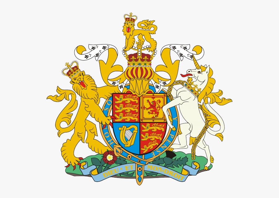 United Kingdom Coat Of Arms, Transparent Clipart