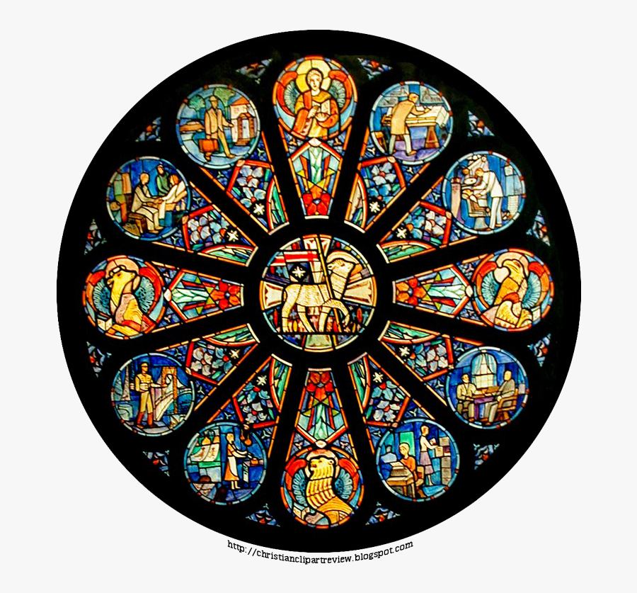 Agnus Dei Stained Glass