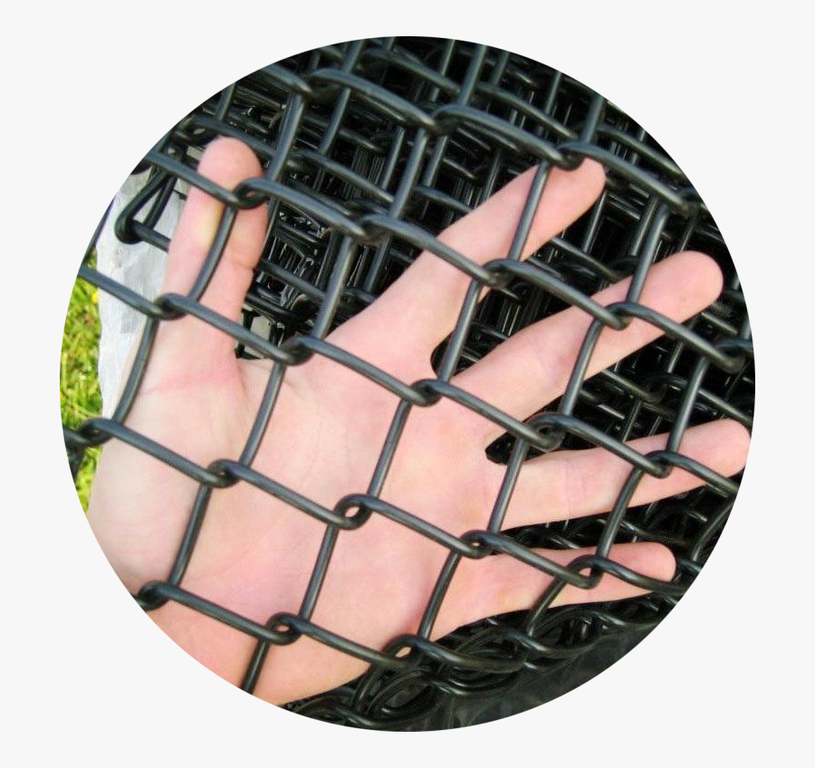 Chain Link Mesh Fence, Garden Fence Iron Wire Mesh - Black Chain Fence Gauges, Transparent Clipart