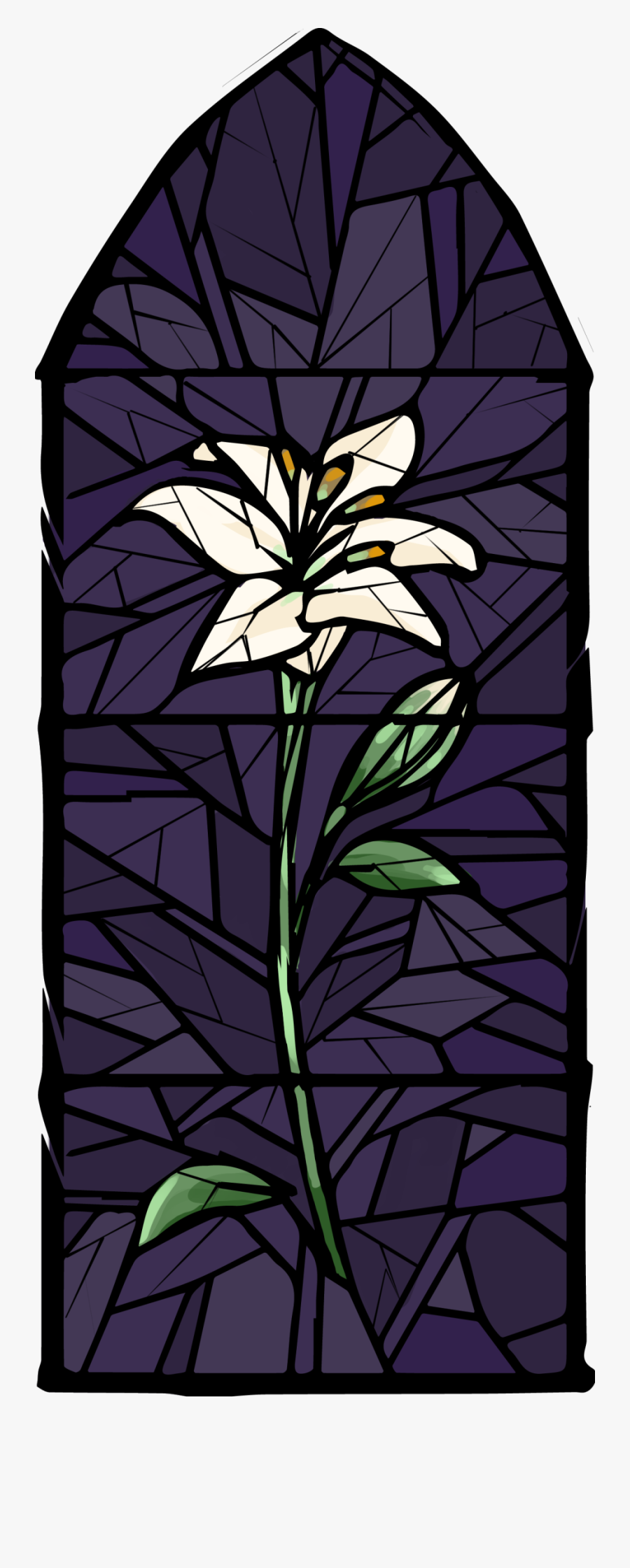 Stained Glass, Transparent Clipart