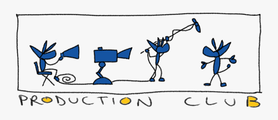 Production Club - Cartoon, Transparent Clipart