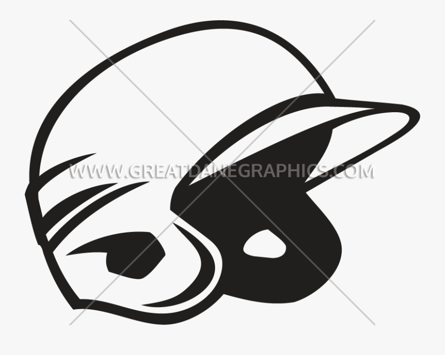 Baseball Helmet Production Ready - Clip Art Baseball Helmet, Transparent Clipart
