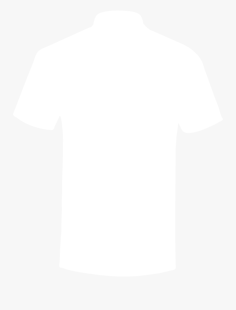 Male T Shirt Outline, Transparent Clipart